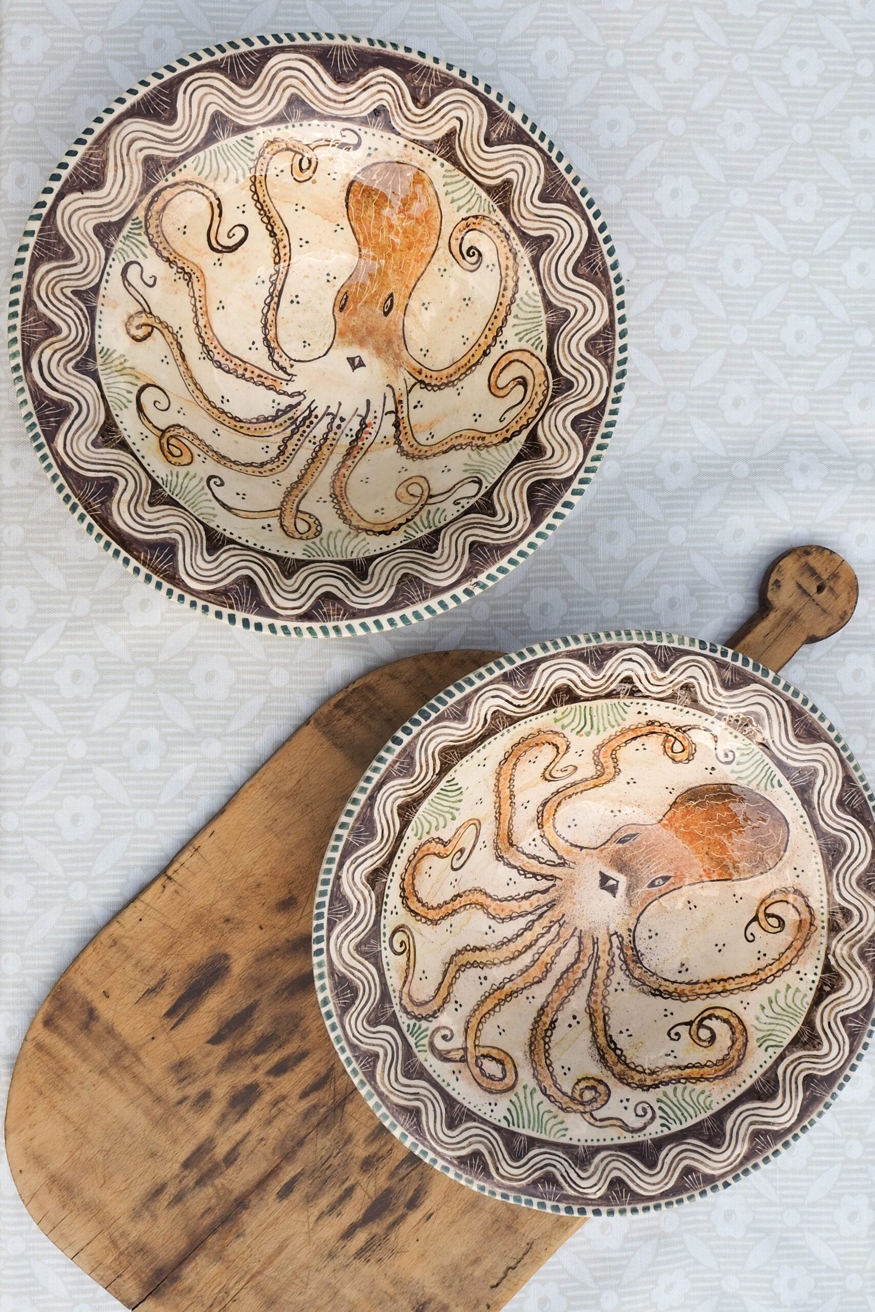 XLarge Octopus Serving Dish