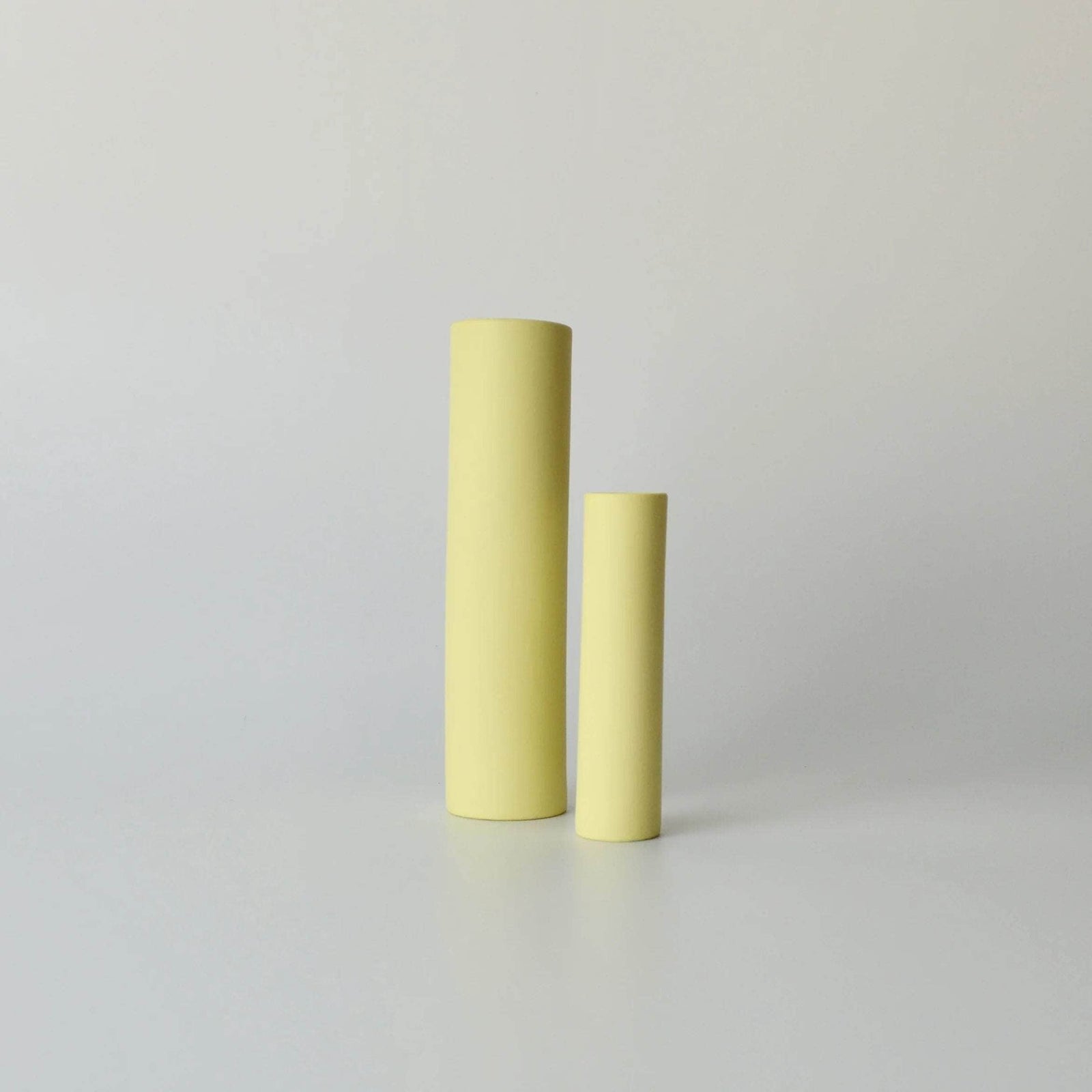 Stem Vase Naples Yellow