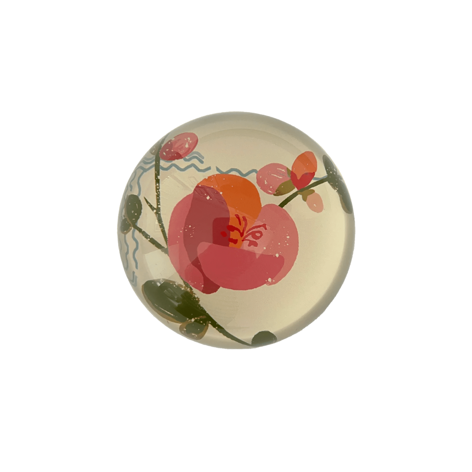 Decoupage Paperweight, Coco