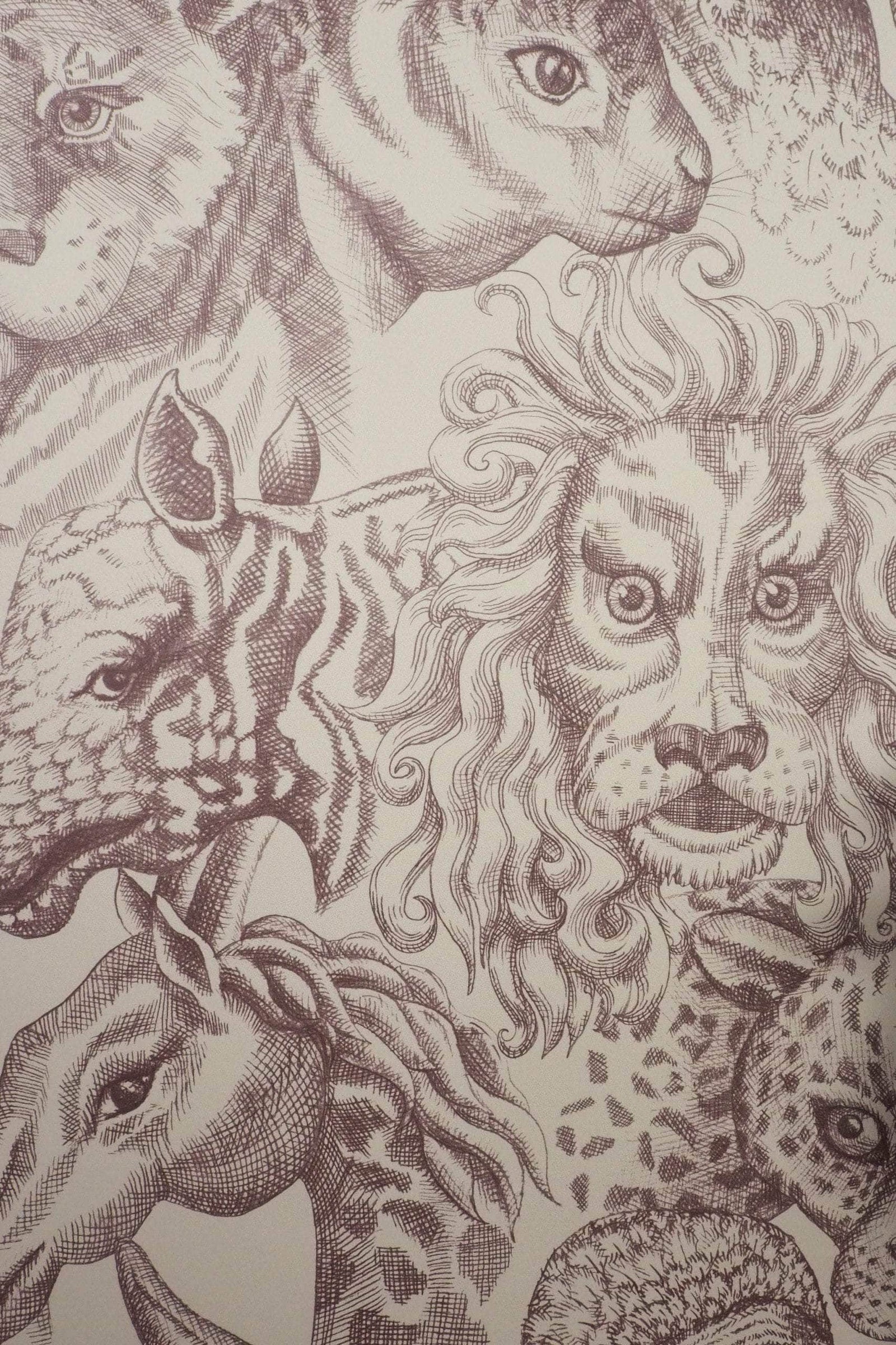 Rara Off White Wallpaper