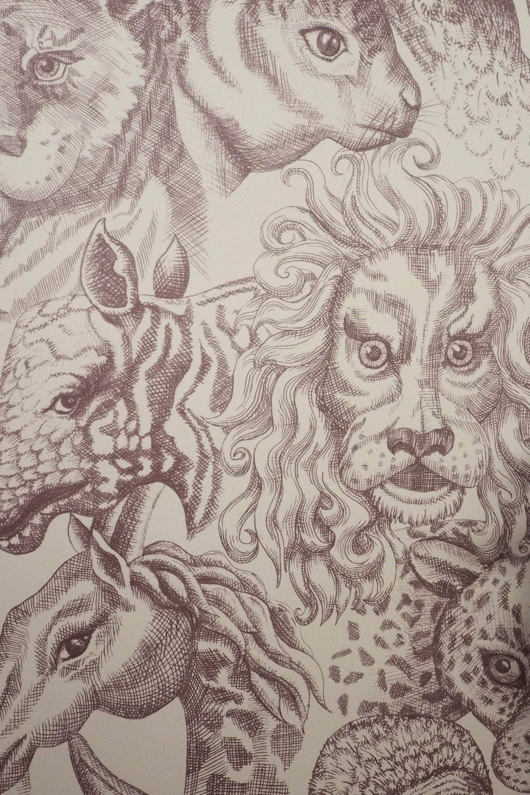 Rara Off White Wallpaper