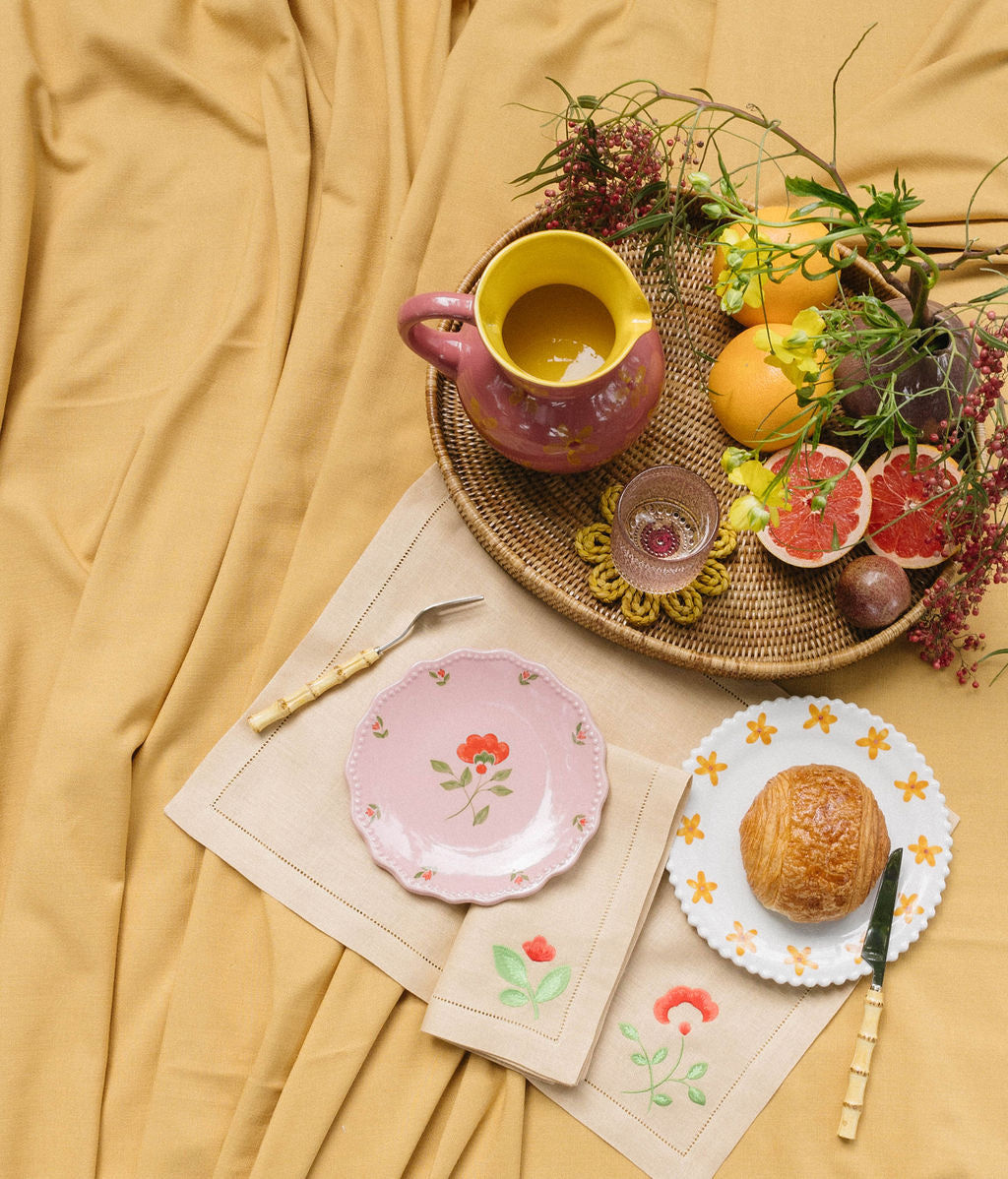 Primavera Hand-Painted Jug