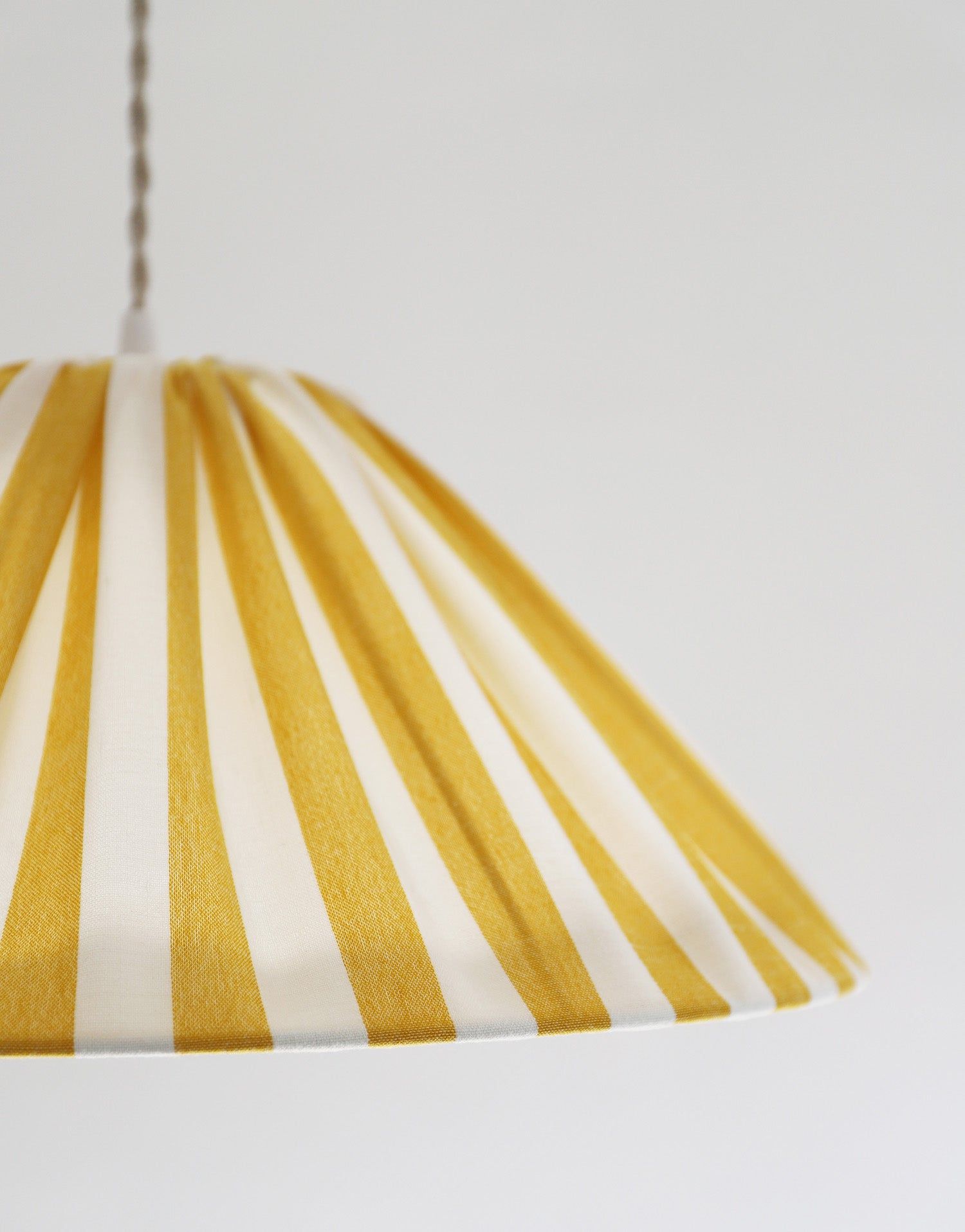 Conical Pendant Light Striped Malala “Rayures”