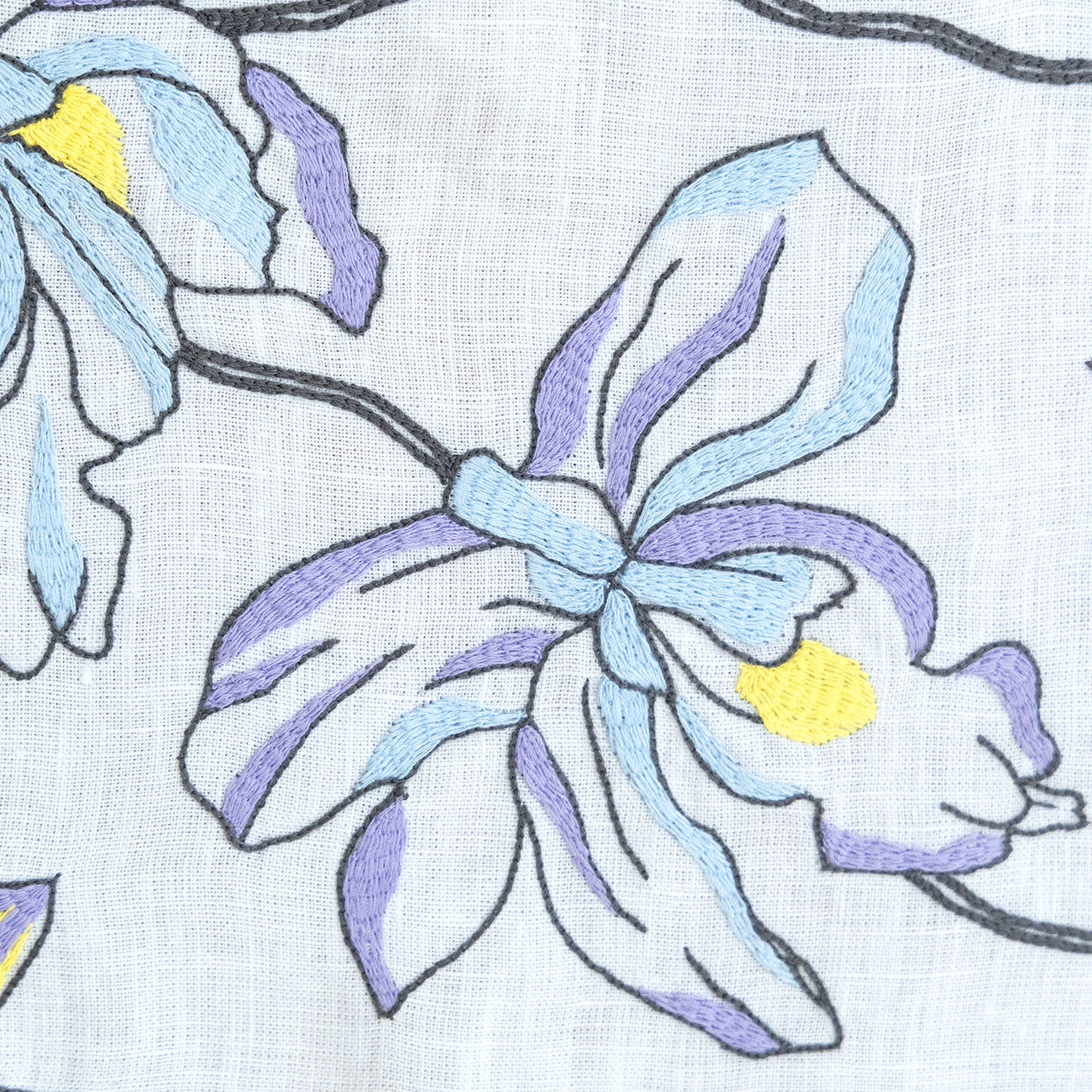 Floral Fresco - Table Napkin - Blue (Set of 4)