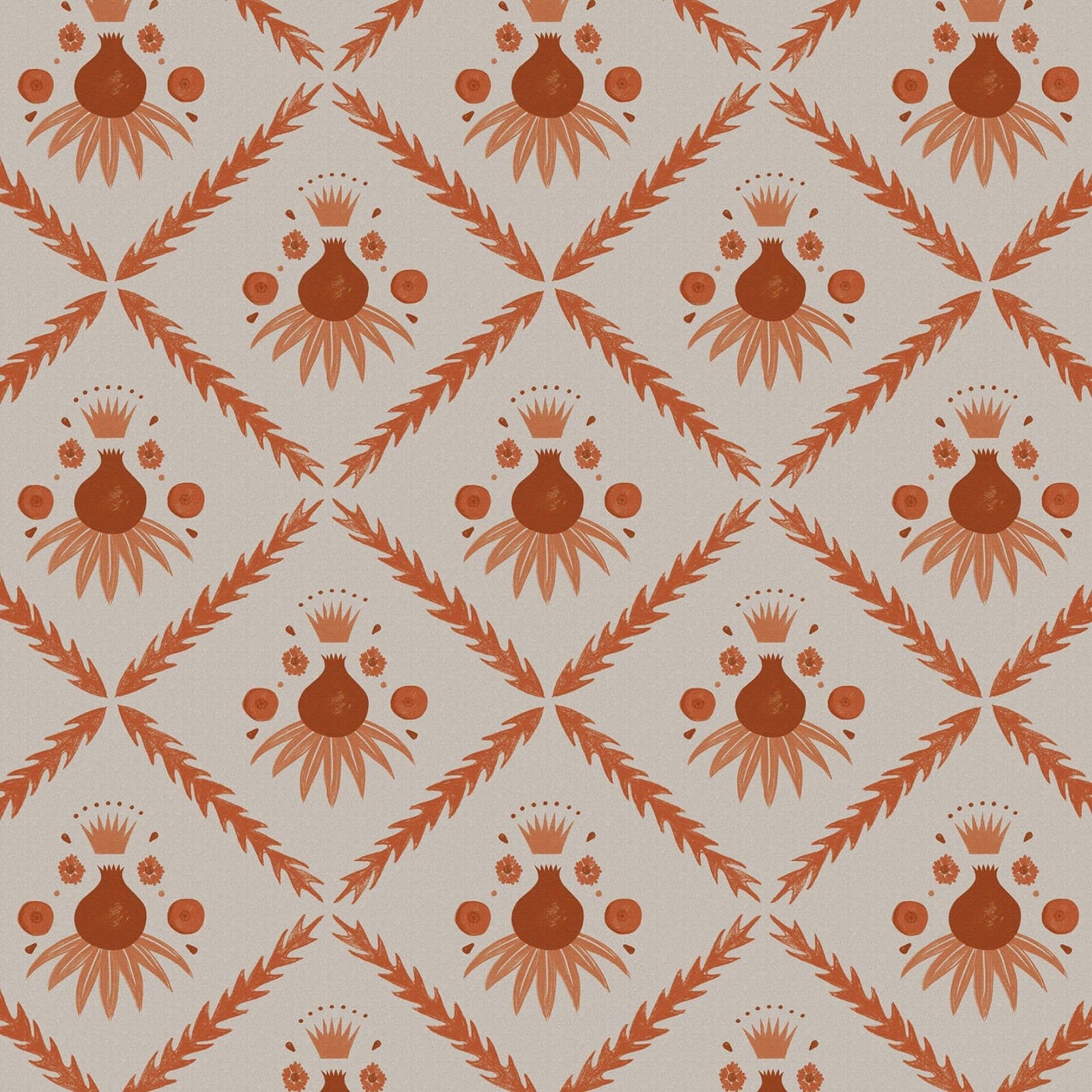 Pome Wallpaper Sample, Dusky Pink