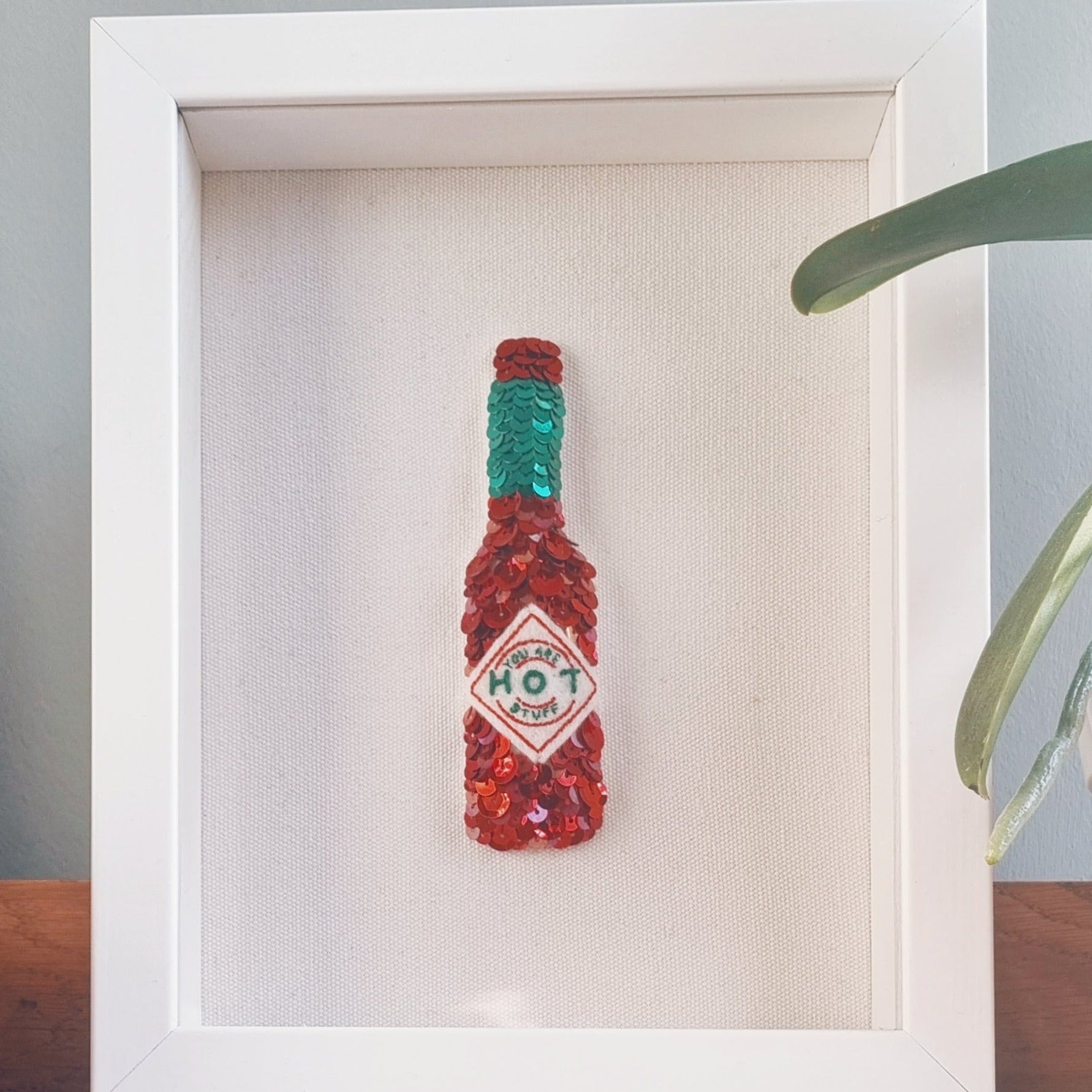 Hot Stuff Original Framed Art