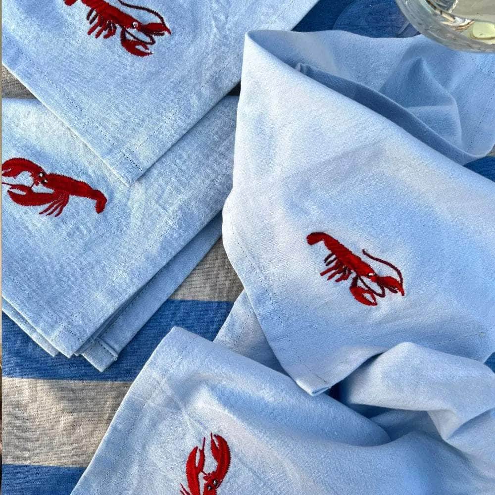 Napkin 4 pcs Crayfish