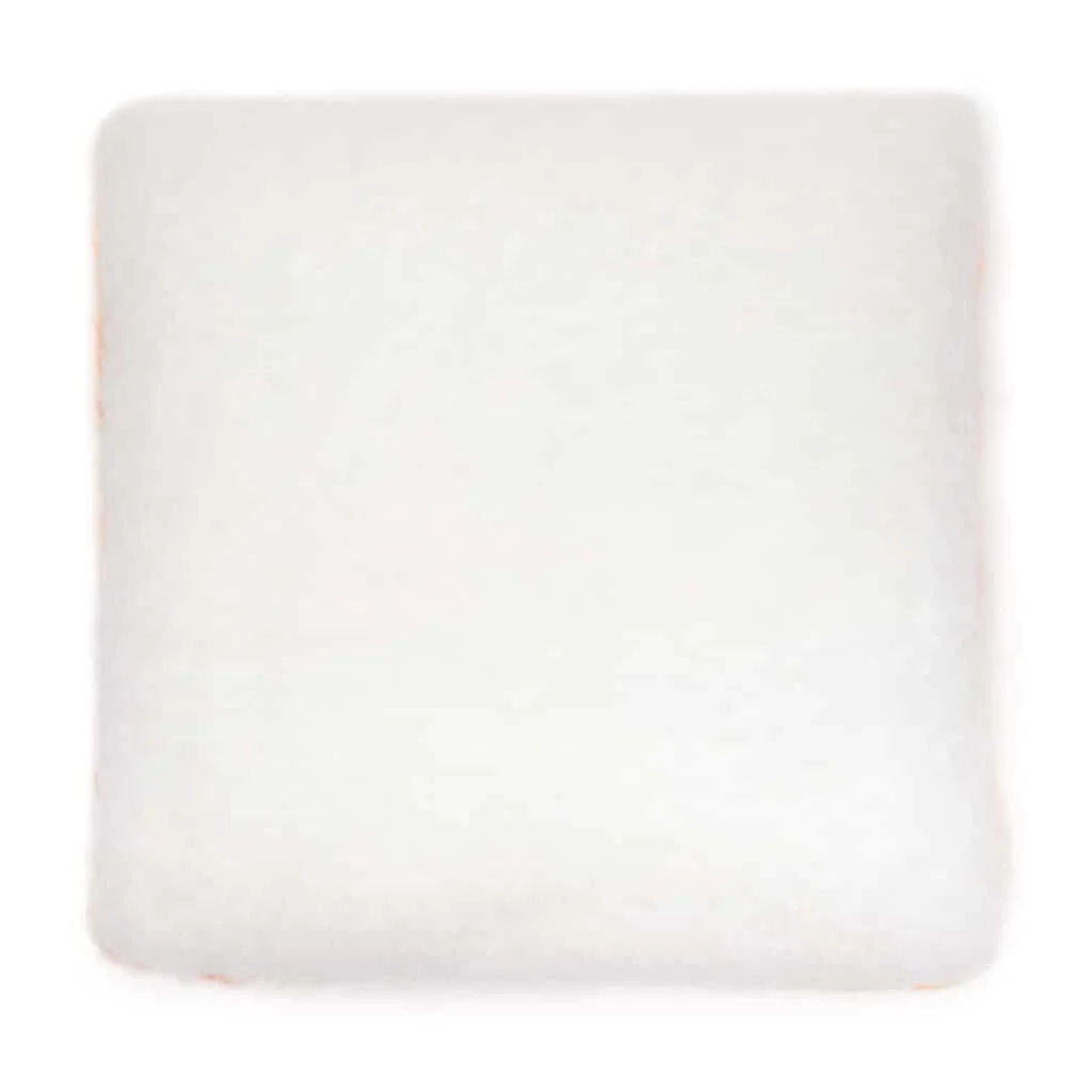 Viso Mohair Pillow Orange and White