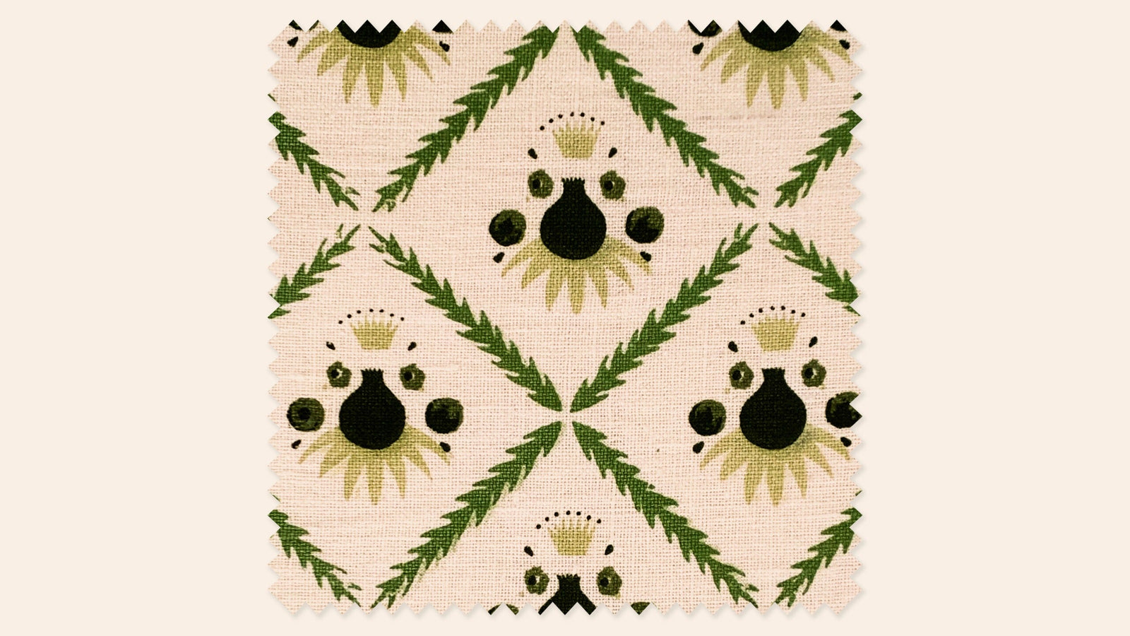 Pome Linen, Moss, Metre