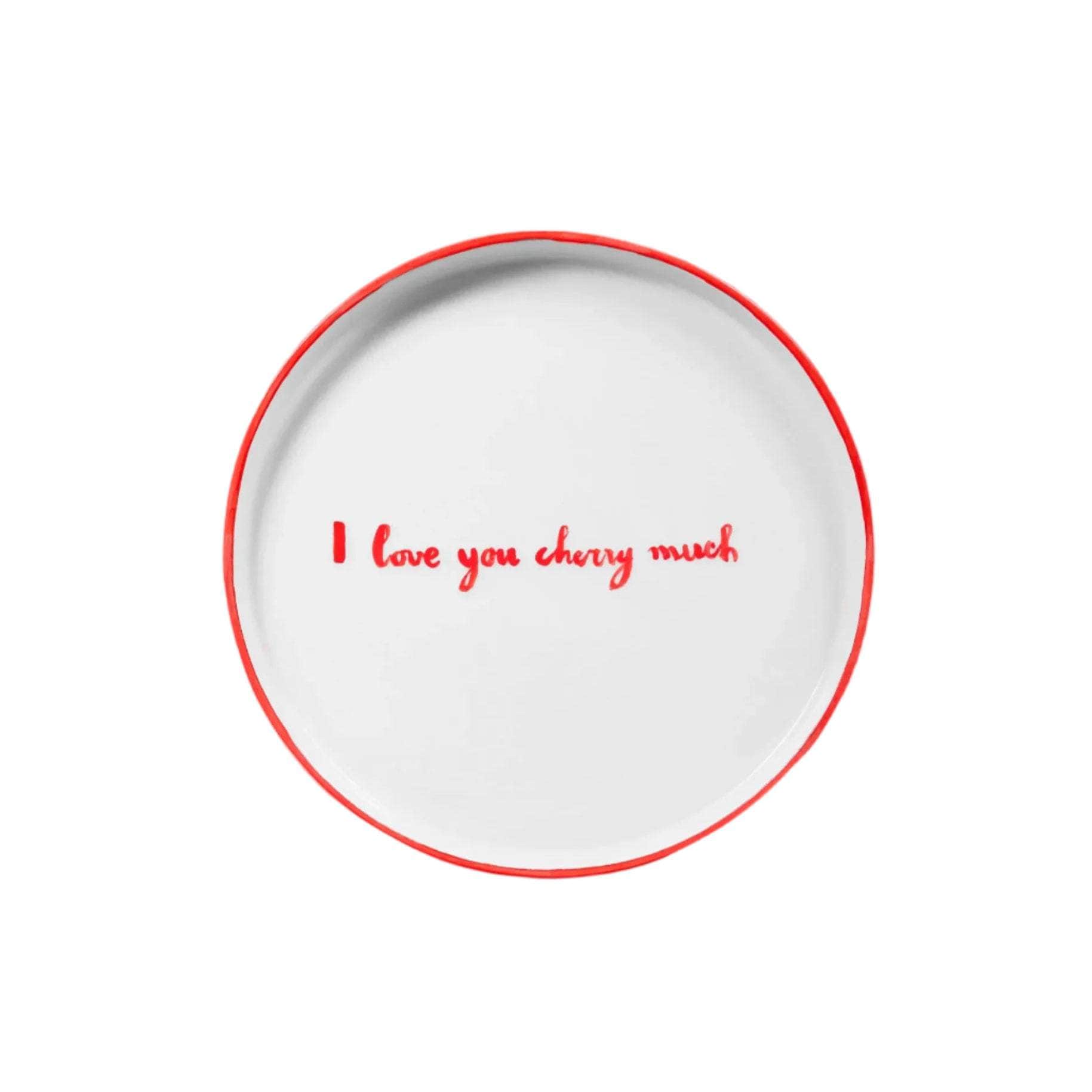 I Love You Cherry Much Plate