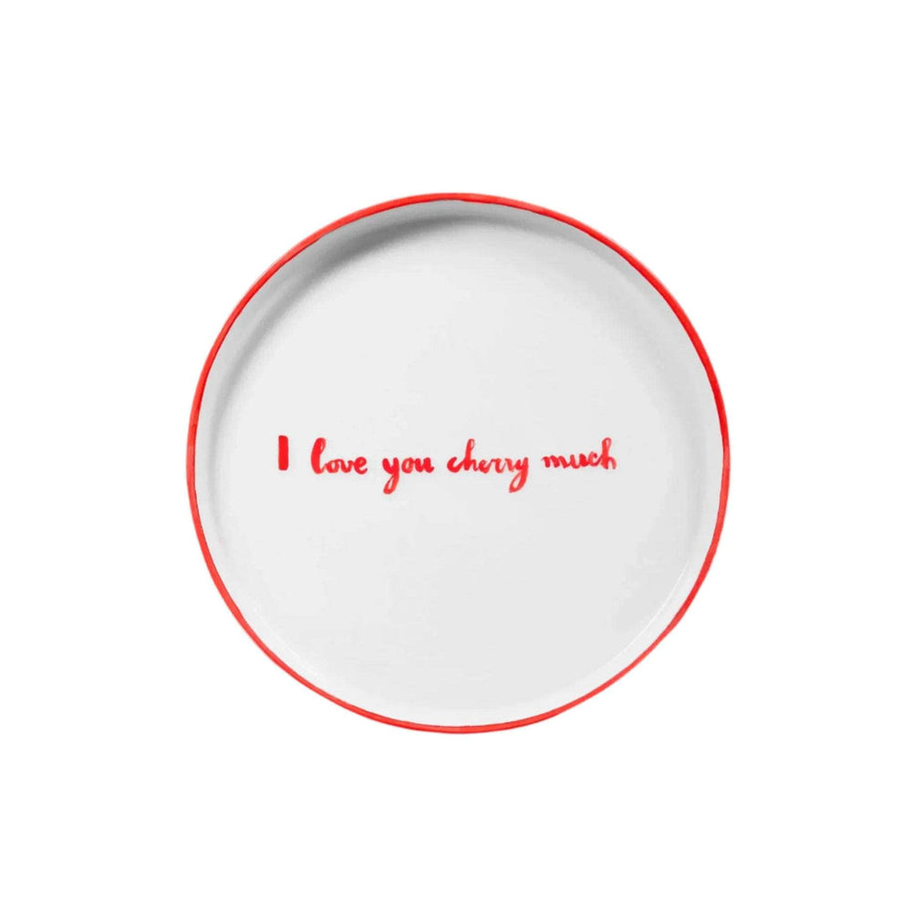 I Love You Cherry Much Plate
