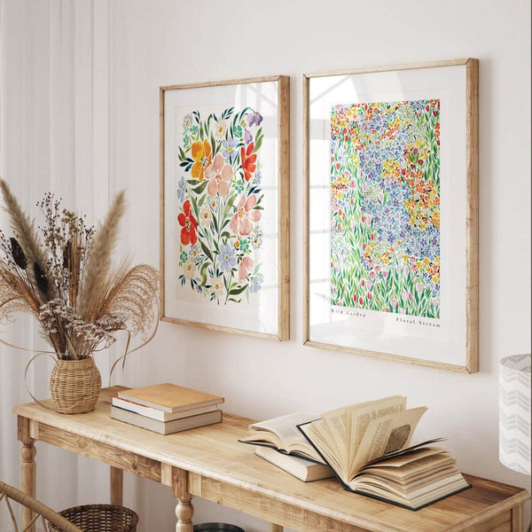 Joyful Florals Art Print-
