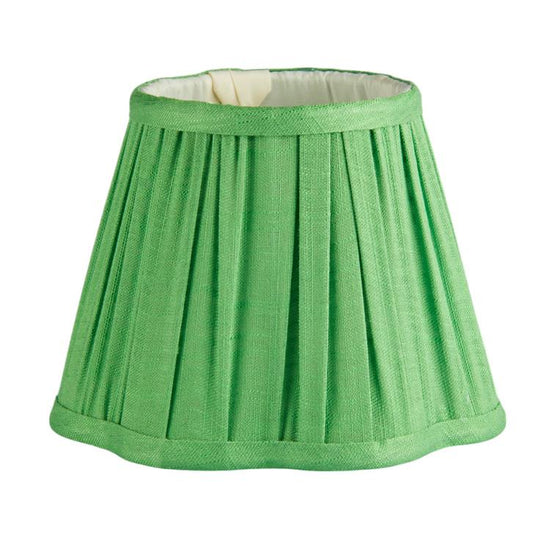 Leaf Green Scallop Lampshade - 16cm