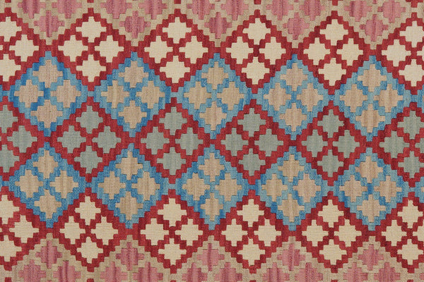 Gashgai Kilim · Hand-woven – Red, 206x159 cm