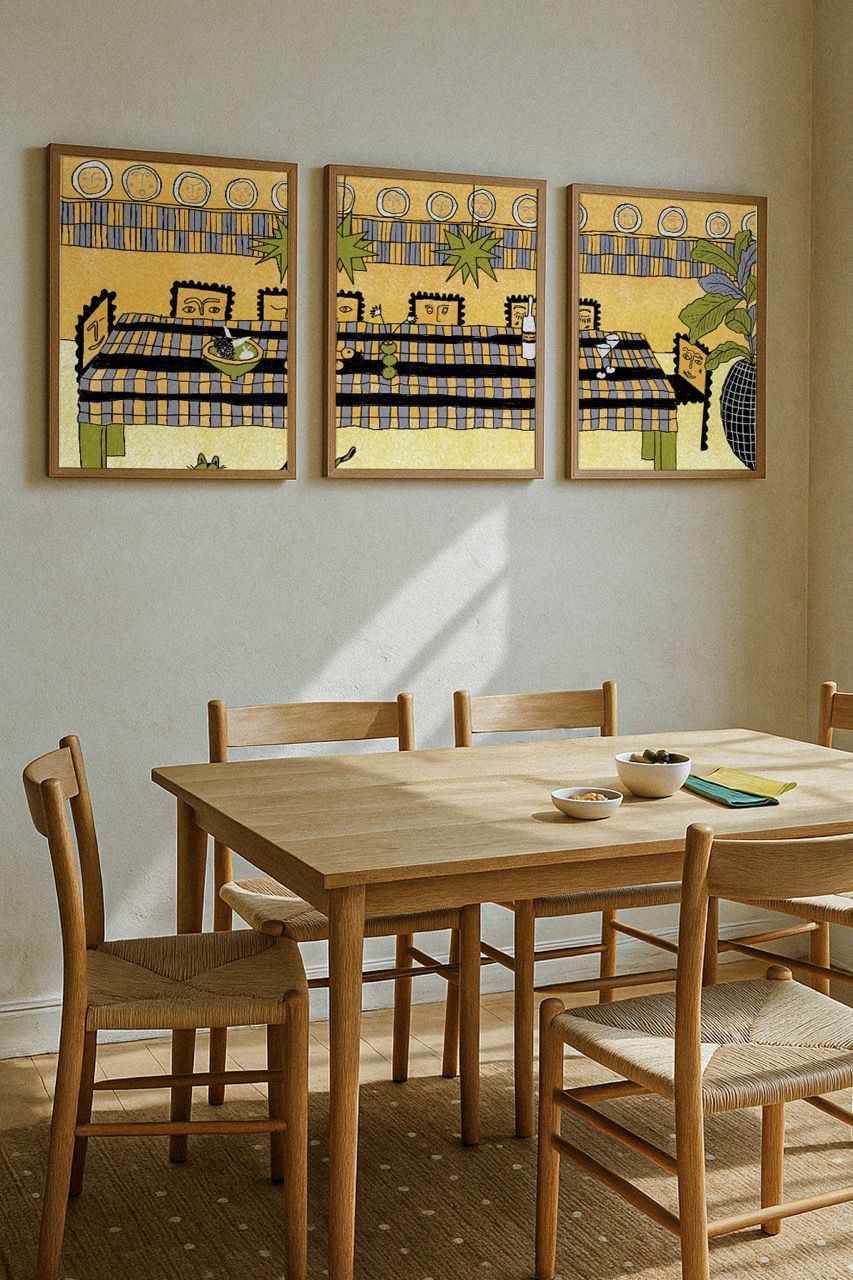 Dinner with Friends - Limited Fine Art Print