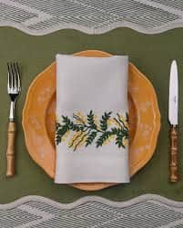 The Mimosa Vine Napkin
