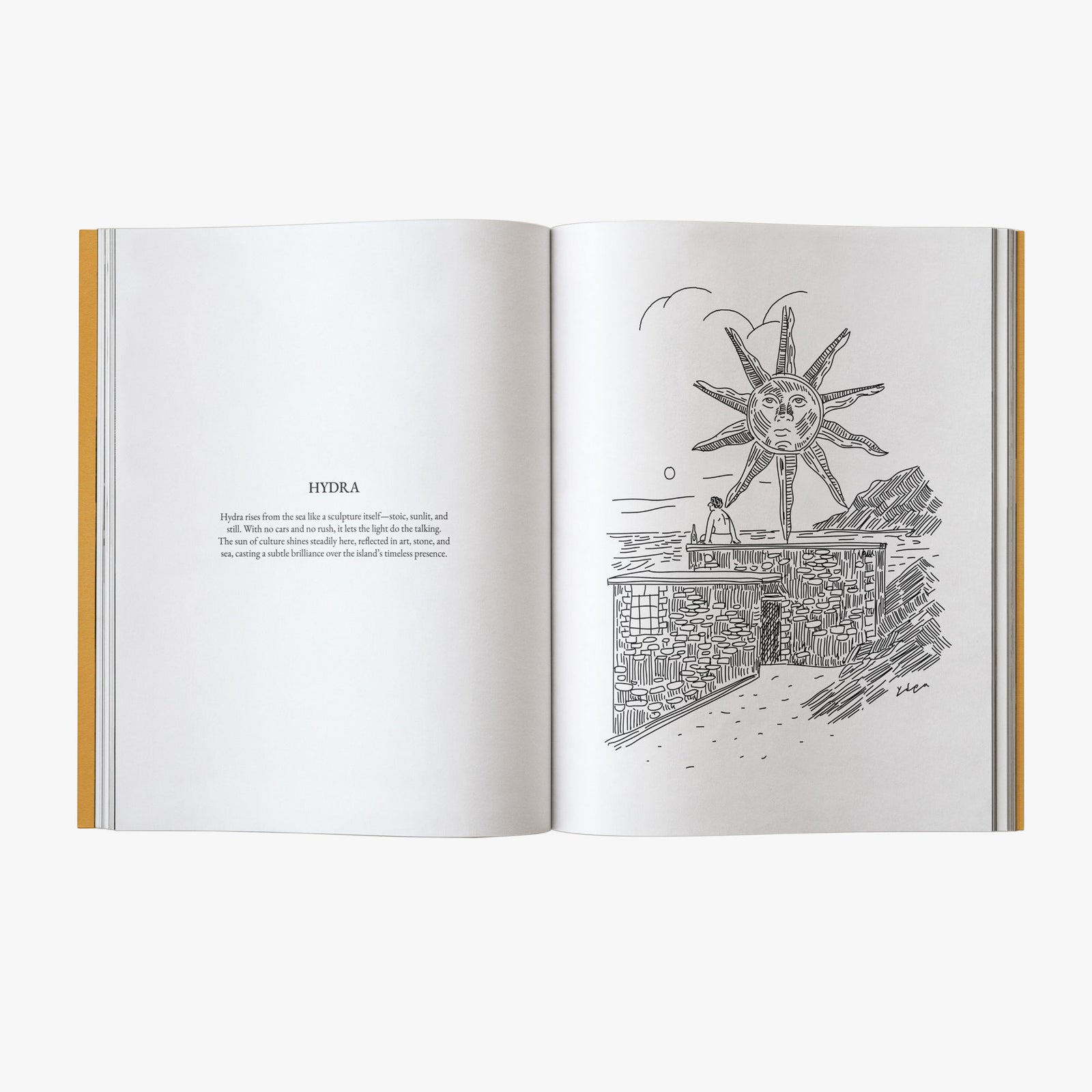Greek Island Sketches Book
