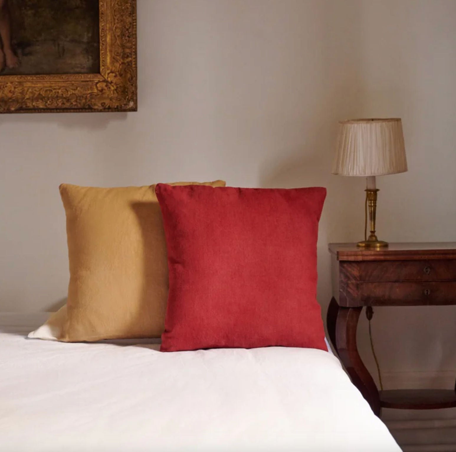 Naturally Dyed Hemp Cushion Cover