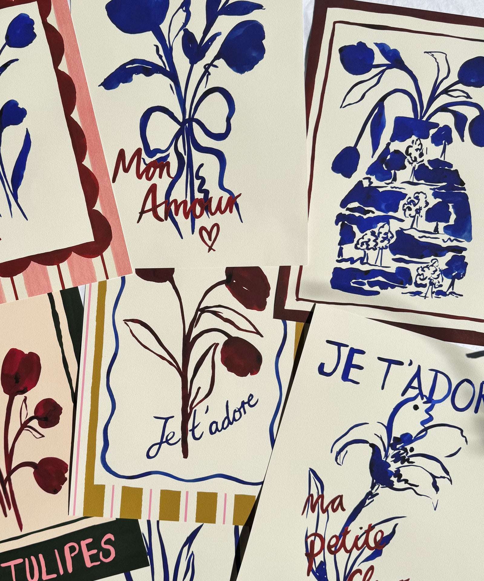 Joie de la Nature (The Joy ofNature)- French Floral Art Print