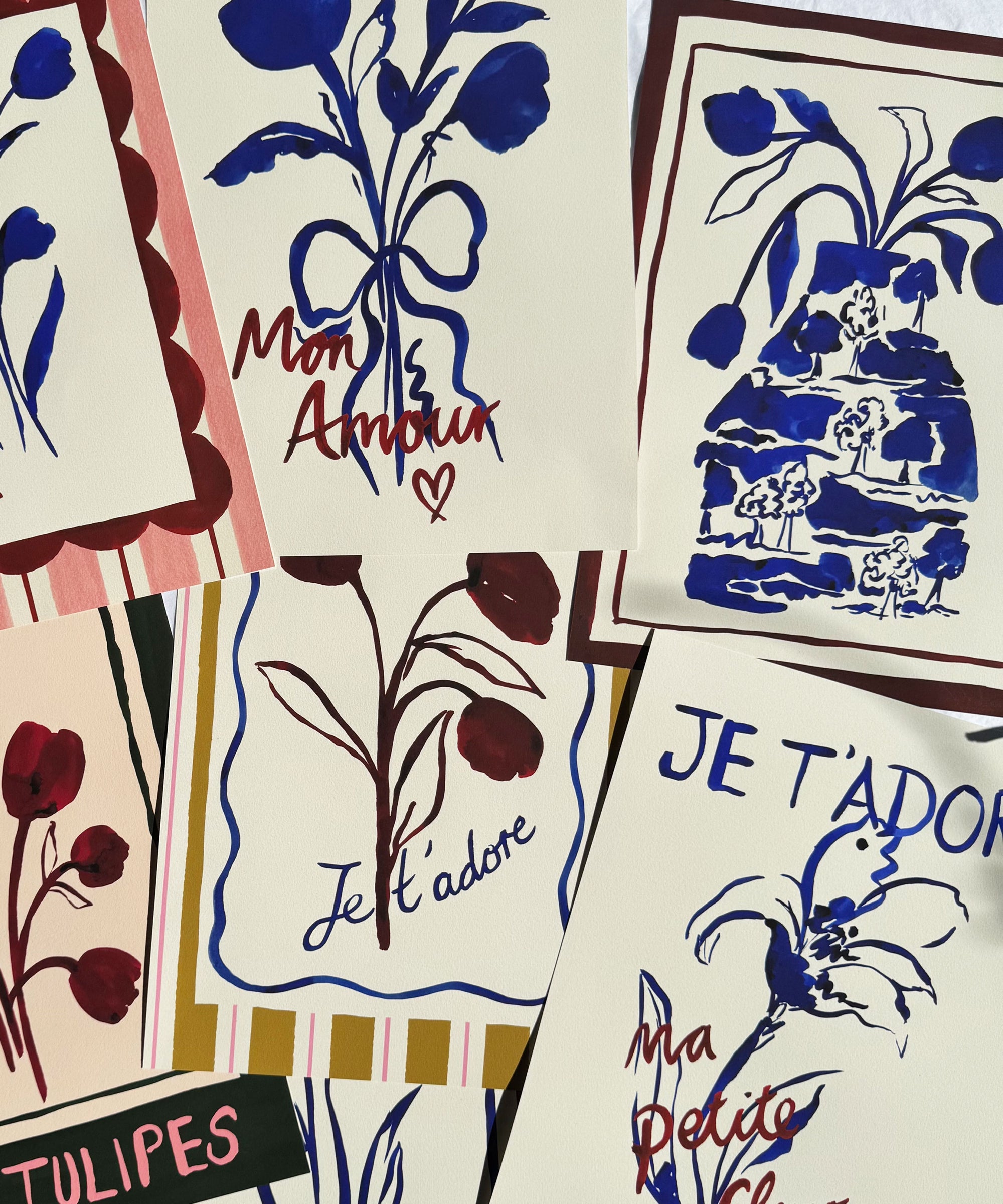 Joie de la Nature (The Joy ofNature)- French Floral Art Print