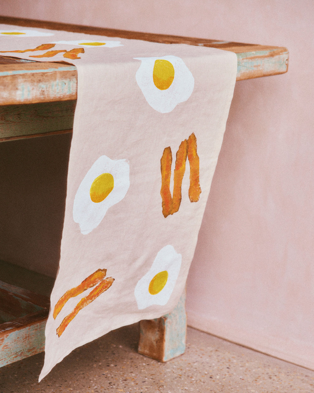 Eggs n Bacon Table Runner