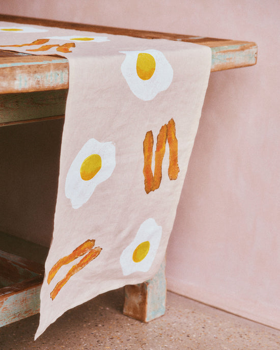 Eggs n Bacon Table Runner