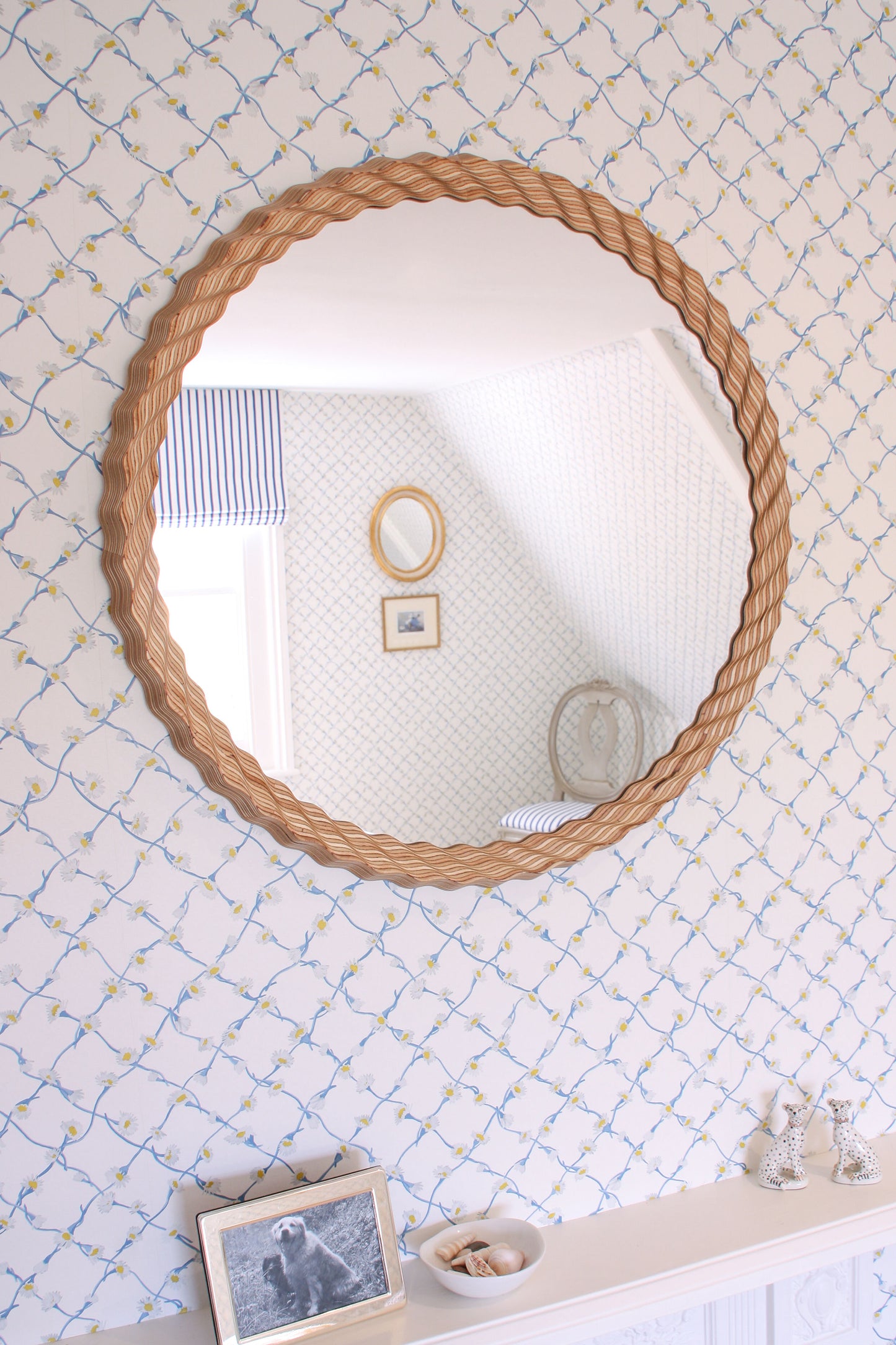 Kruller Midi Mirror - Birch Plywood