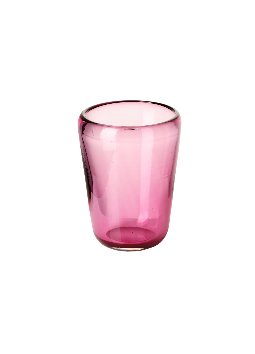 Thyme Hand Blown Water Glass in Ruby