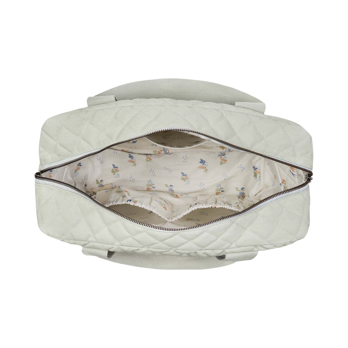 Baby Changing Bag - Sage (With Pram Clips)