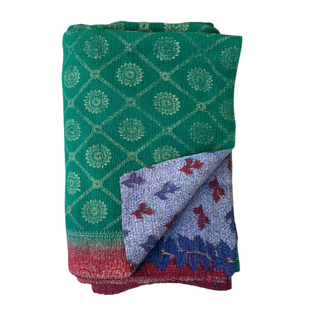 Midweight Kantha Quilt No. 001