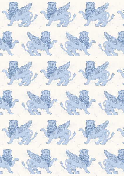 Winged Lion Wallpaper