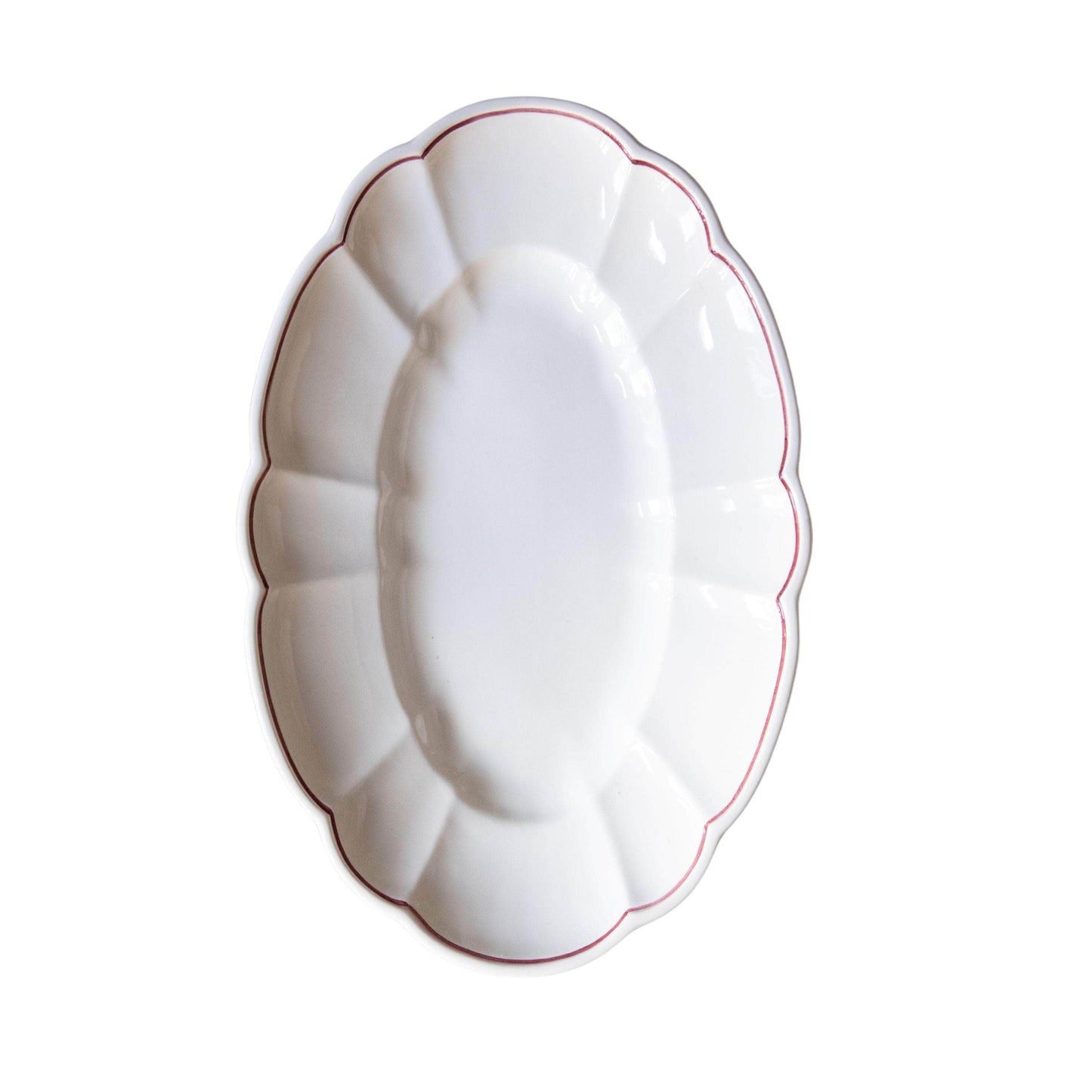 Romilly Serving Dish, Red