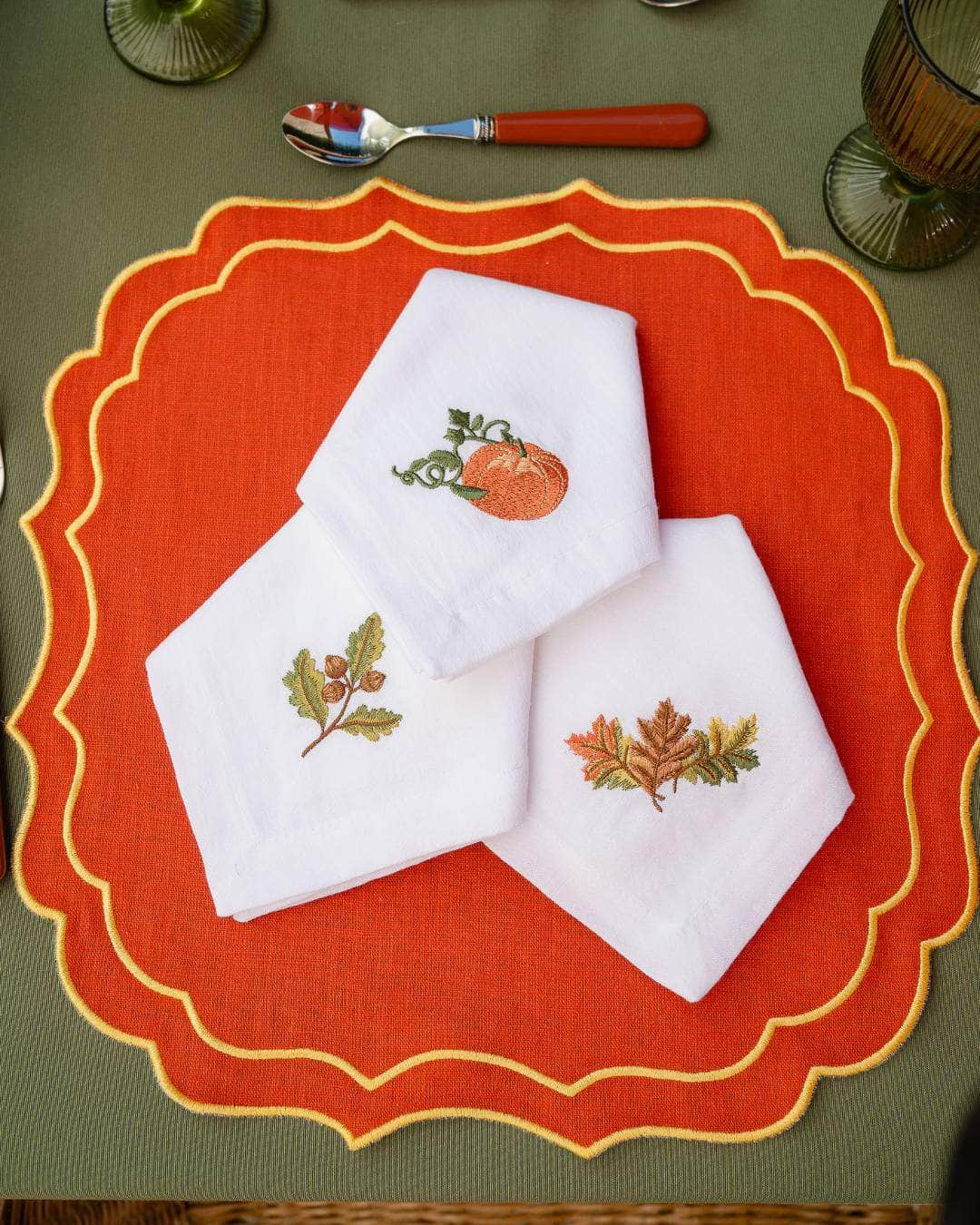 Pumpkin Napkin