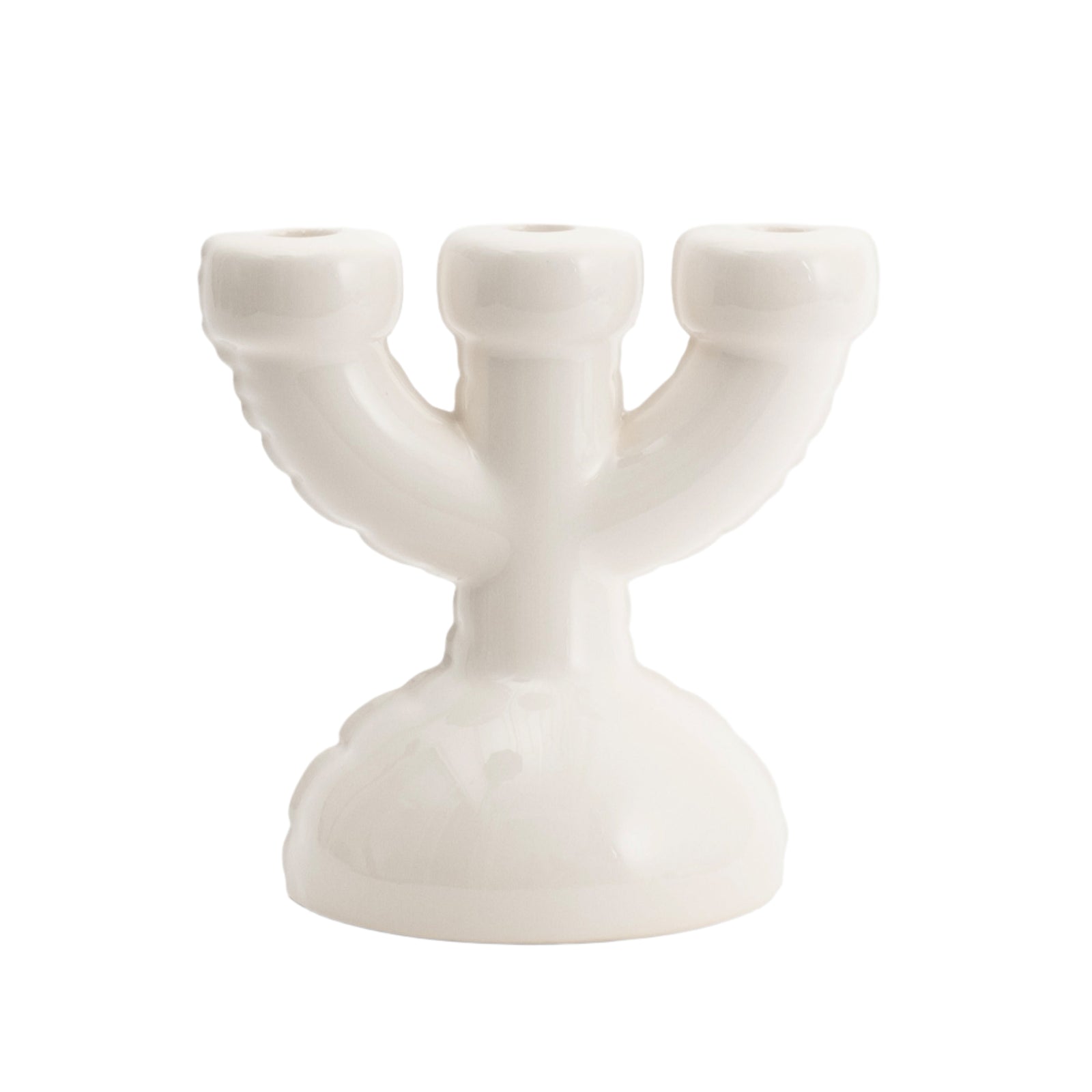 Candelabra 'ERIC' Bone Gloss
