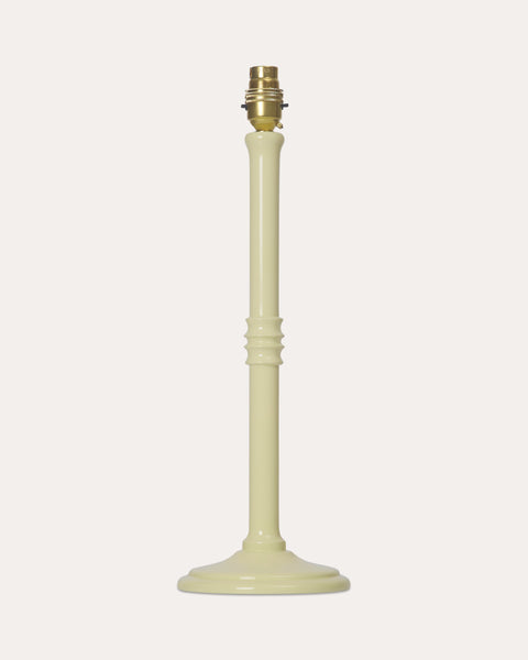 The Lacquered Lampstand in Buttercup
