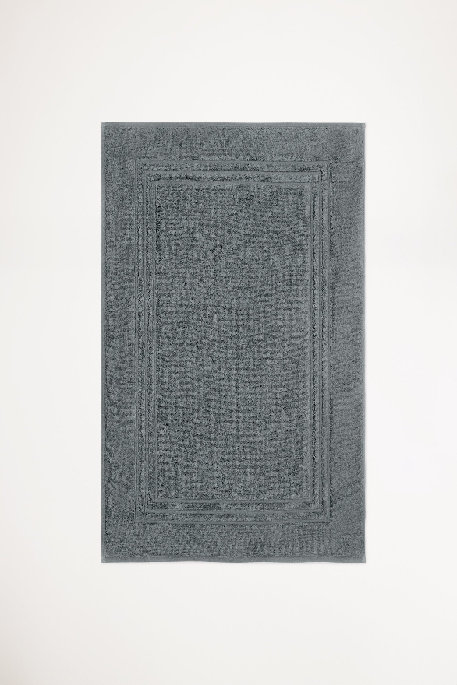 Organic Cotton Bath Mat - Slate Grey