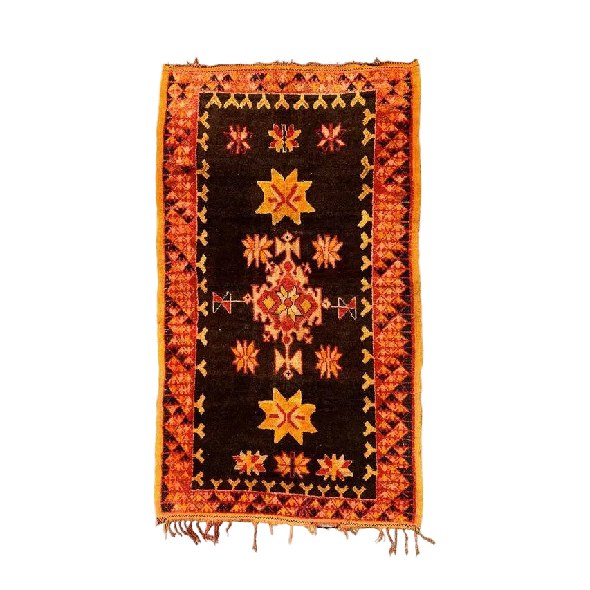 Vintage Moroccan Taznakht Rug 205/125 cm