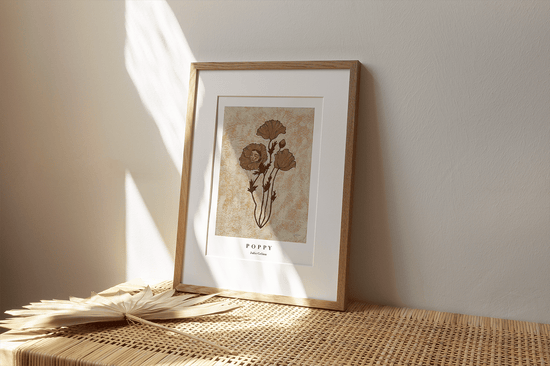 Poppy - Botanical Art Print