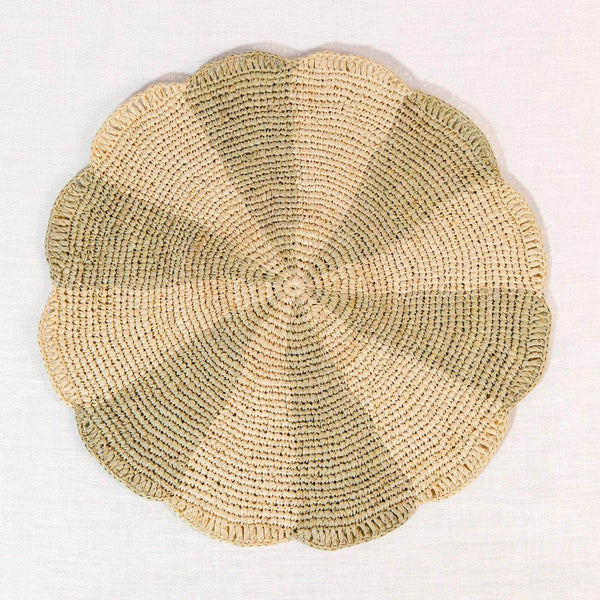 Pinwheel Olive Placemat