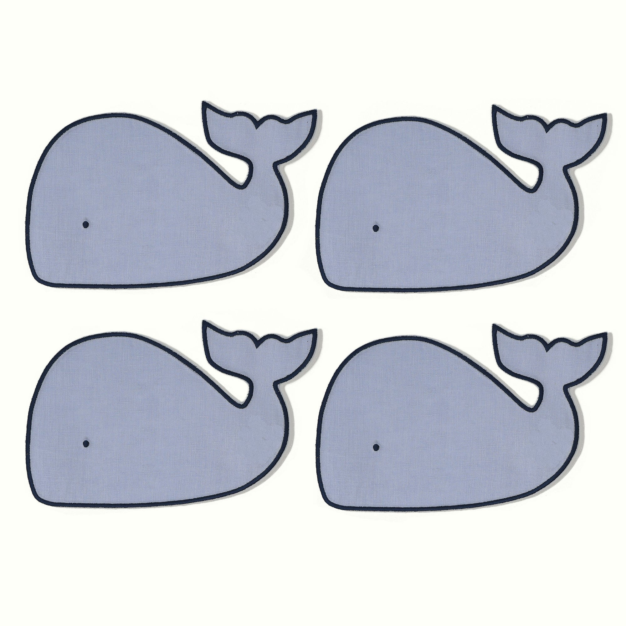 Whale Cocktail Napkins