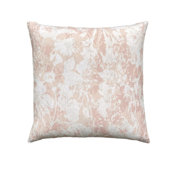 Everly Linen Cushion Pale Pink