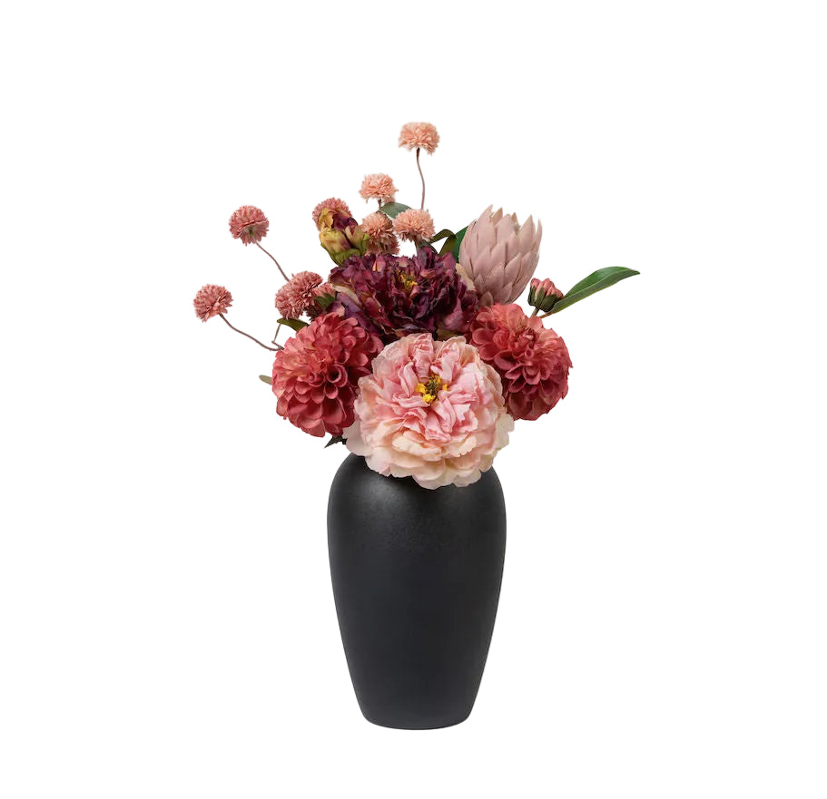 Lovisa - Faux Flower Arrangement - Pinks & Reds