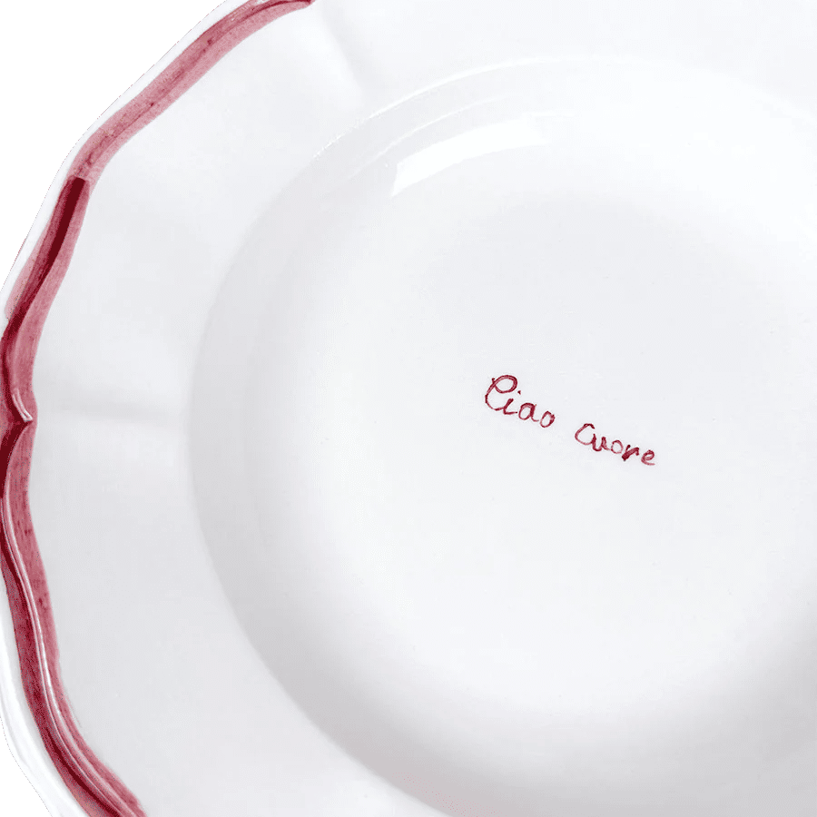 "Ciao Cuore" - Soup Plate