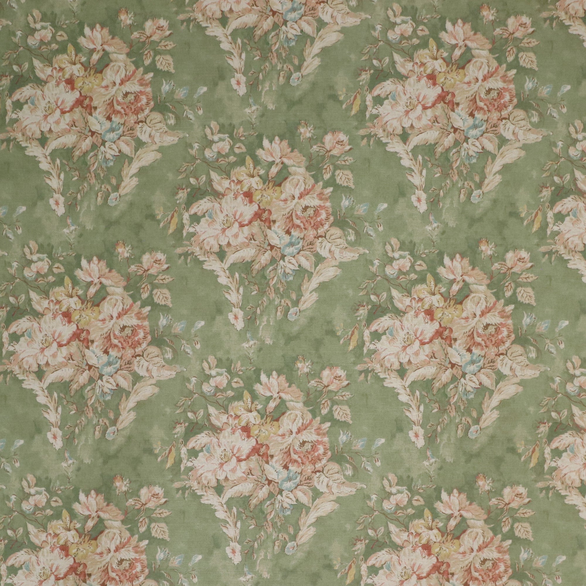 Maison Fleurie - Bayford Chintz Apple Green Fabric