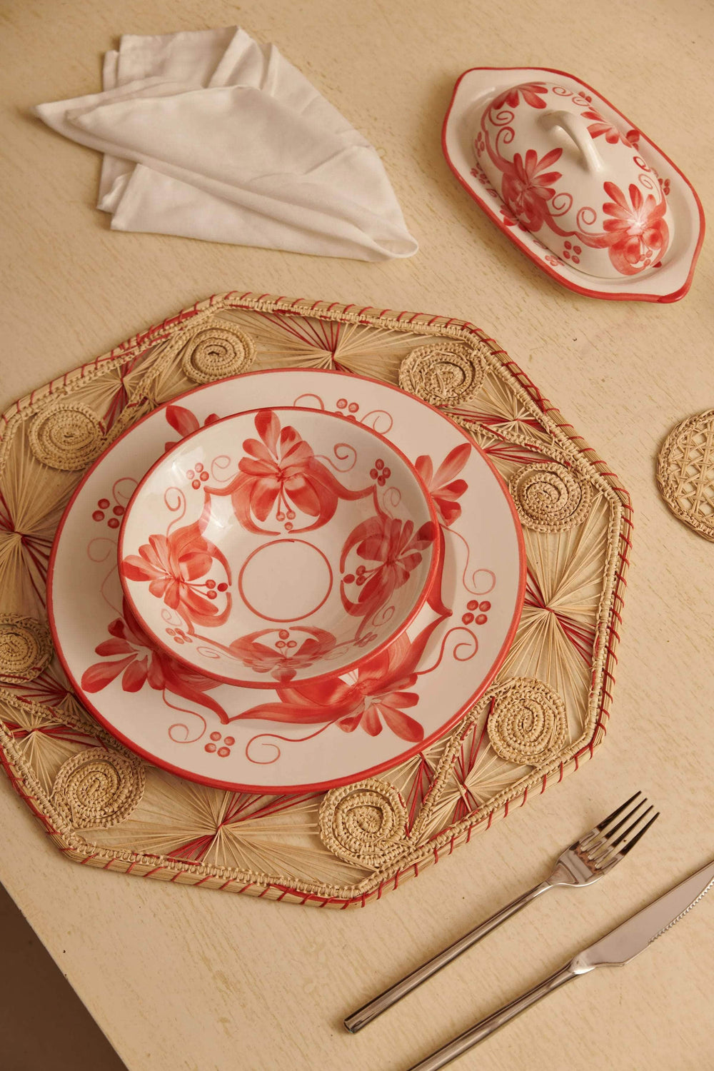 Liliana Ceramic Butter Dish
