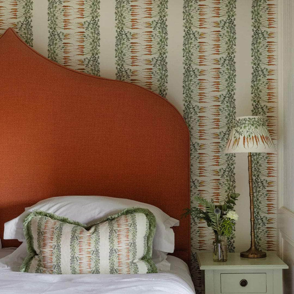 Carrot Stripe Wallpaper