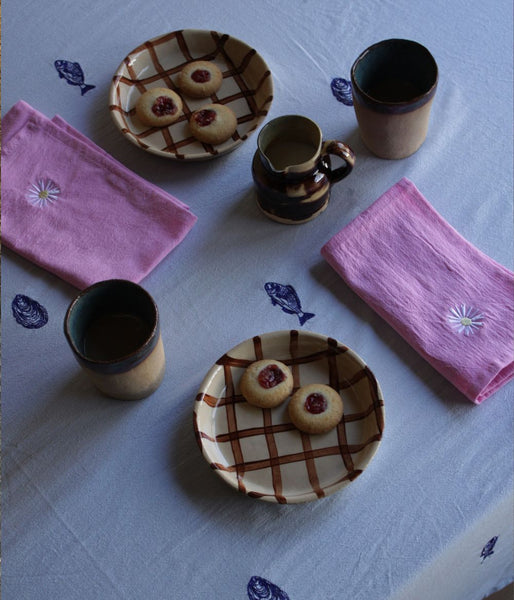 Napkin 4 pcs Pink Daisy