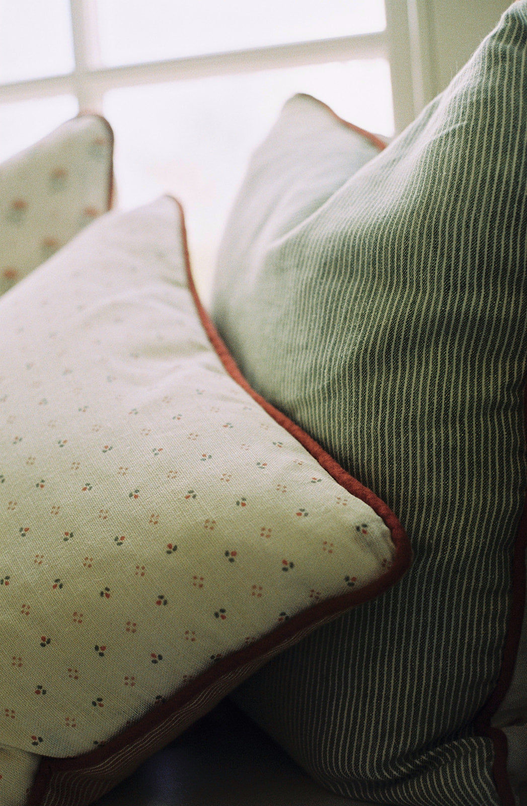 Minni Green Cushion - Square