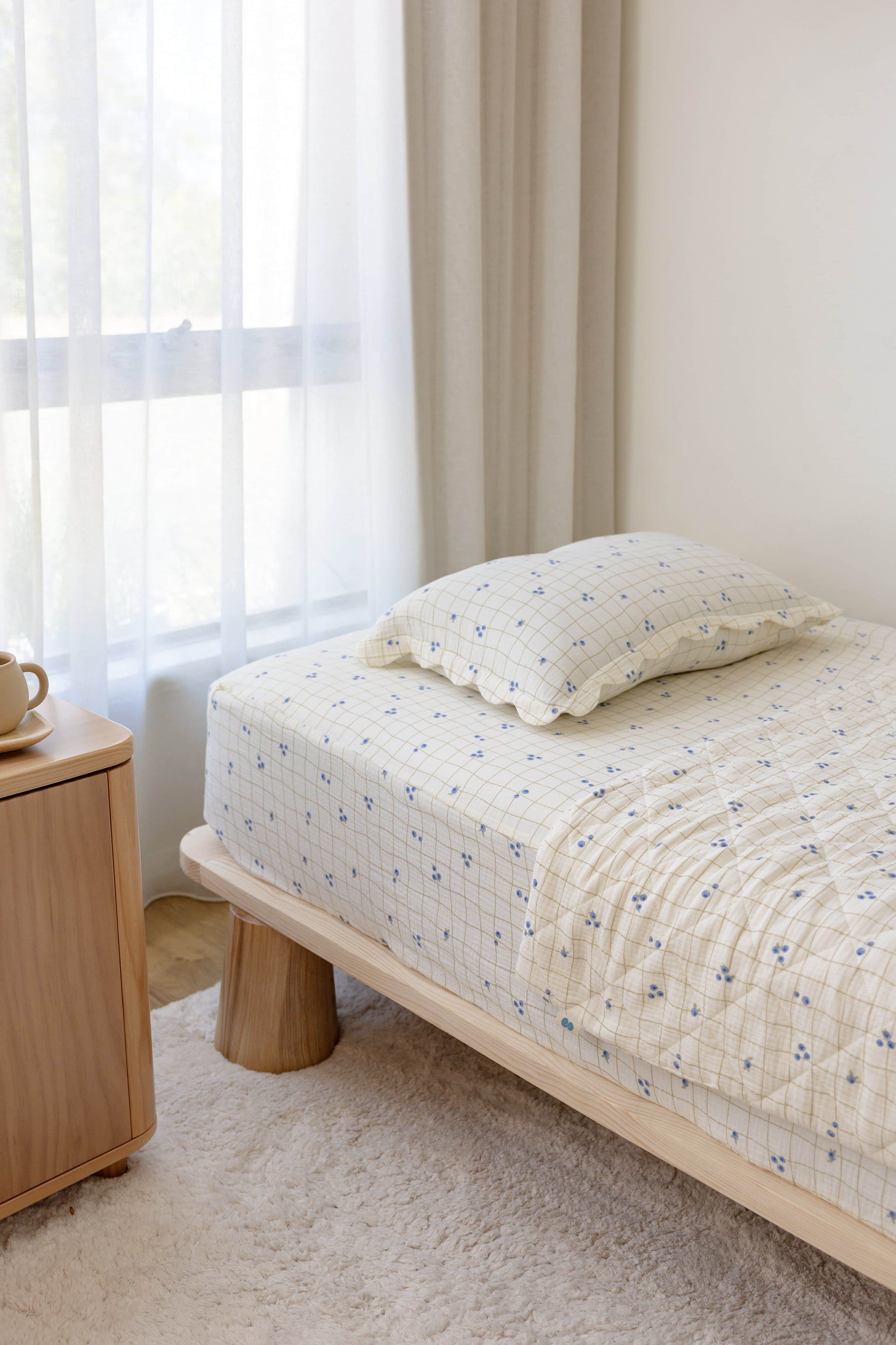 Soft Single Sheet – Blueberries