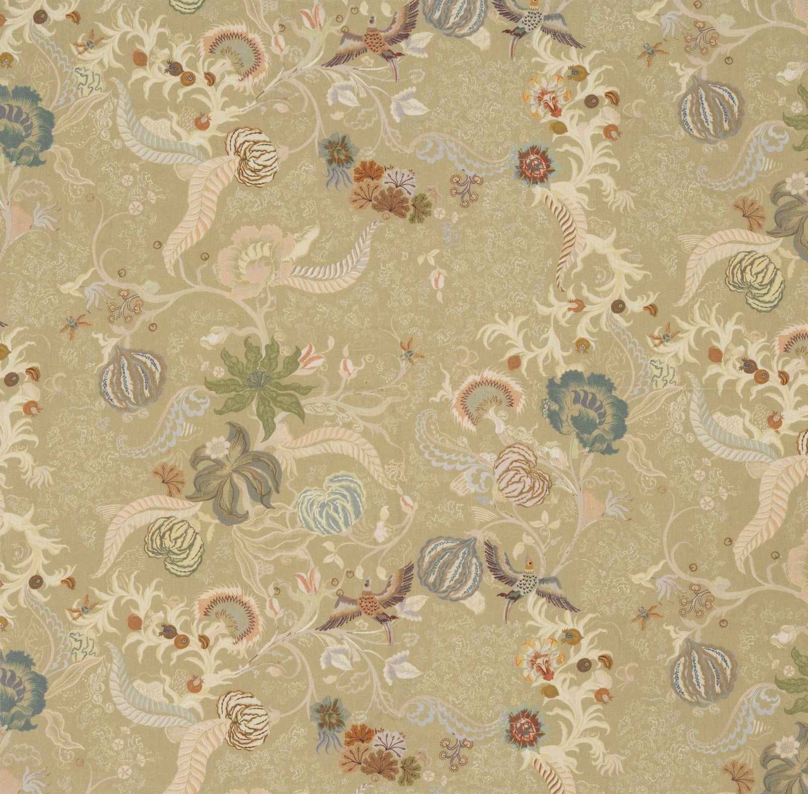 Chintz 21 - Sepia Stone (Fabric)